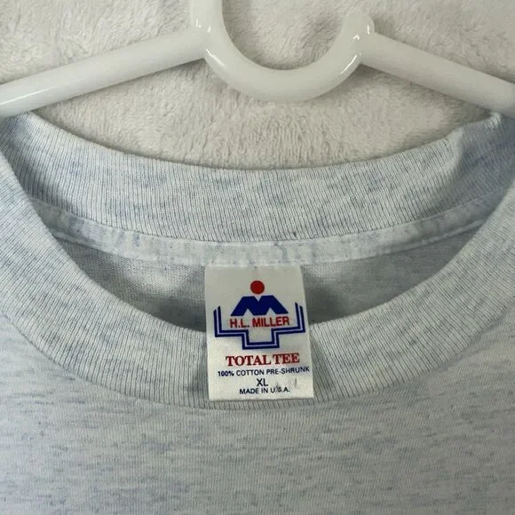 Vtg 1994 H.L. Miller Single Stitch T Shirt XL Grand Canyon Nature Wrap Around - Picture 5 of 10